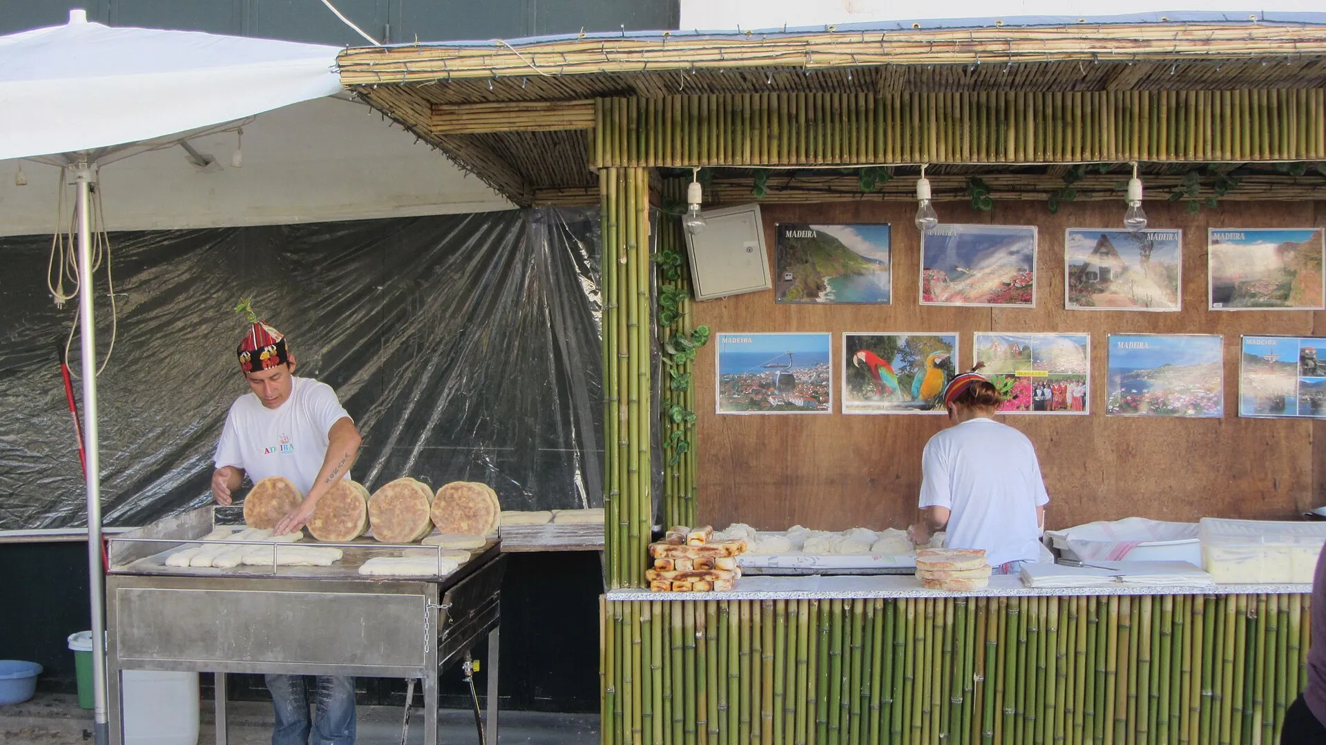 bolo do caco Madeira, Madeira